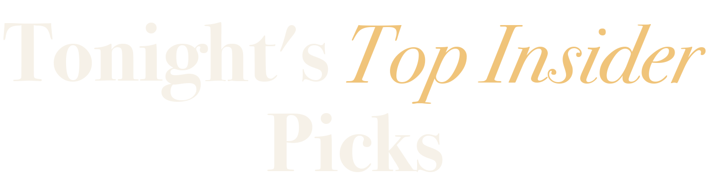 Tonight's Top Picks